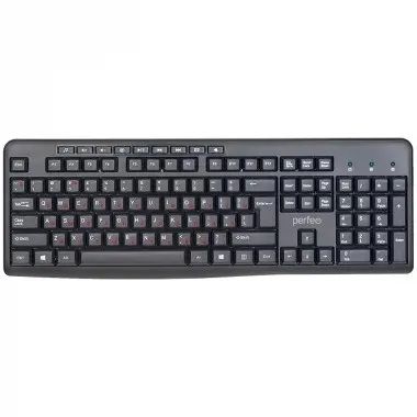 Лот: 24948781. Фото: 1. Клавиатура USB Perfeo PUSH стандартная... Клавиатуры и мыши