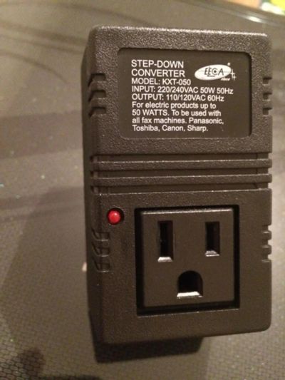 Лот: 10403153. Фото: 1. Адаптер 110 Вольт для питания... Зарядные устройства, блоки питания для бытовой техники