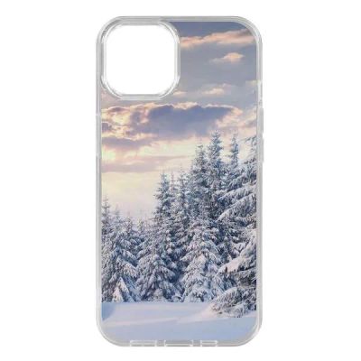 Лот: 25051250. Фото: 1. Чехол Krutoff Clear Case "Снежный... Чехлы, бамперы