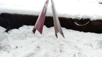 Лот: 4502672. Фото: 1. Заборная п-планка на профнастил... Ворота, заборы, шлагбаумы