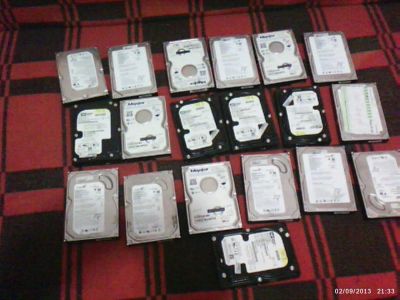 Лот: 3134436. Фото: 1. 19шт sata винчестеров на 80гиг... Жёсткие диски (HDD)