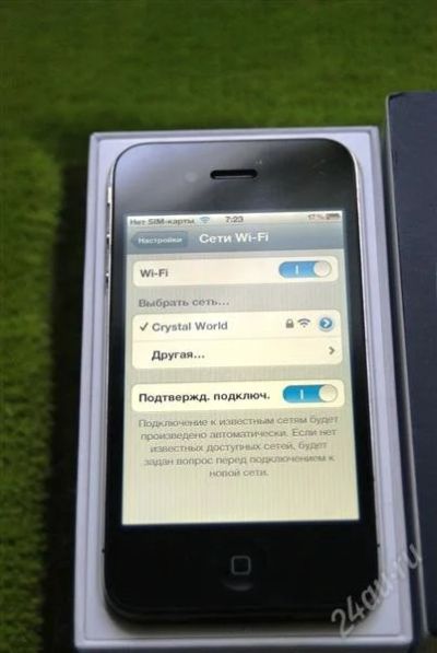 Лот: 1822045. Фото: 1. Iphone 4 16gb Идеальное состояние... Кнопочные мобильные телефоны