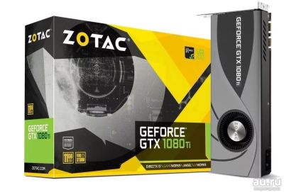 Лот: 13355793. Фото: 1. Zotac GeForce GTX 1080 Ti Blower... Видеокарты