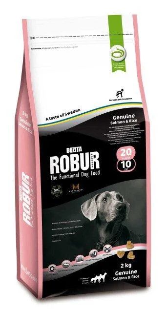 Лот: 4543005. Фото: 1. Bozita Robur Genuine Salmon... Корма