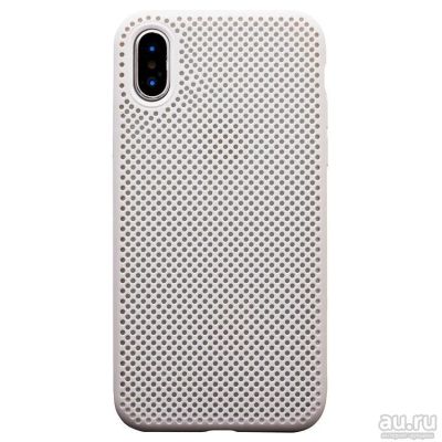 Лот: 12813995. Фото: 1. Чехол iPhone X/ XS ASC-104 Grid... Чехлы, бамперы