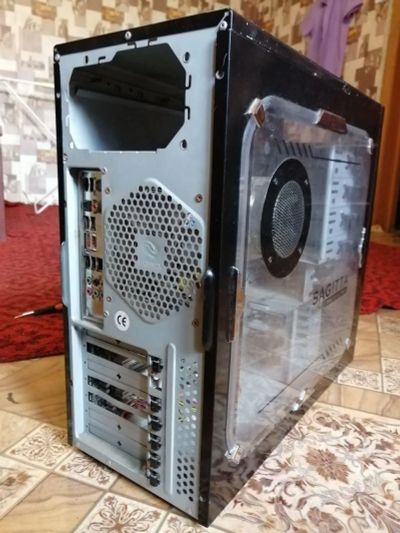 Лот: 16060910. Фото: 1. Материнская плата ASUS P5KC+корпус... Другое (компьютеры, оргтехника, канцтовары)