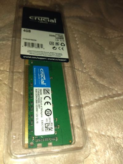 Лот: 21506425. Фото: 1. Оперативная память Crucial DDR4... Оперативная память