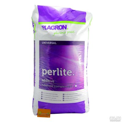 Лот: 9162383. Фото: 1. Plagron Perlite 10 л. - разрыхляющая... Грунты, удобрения