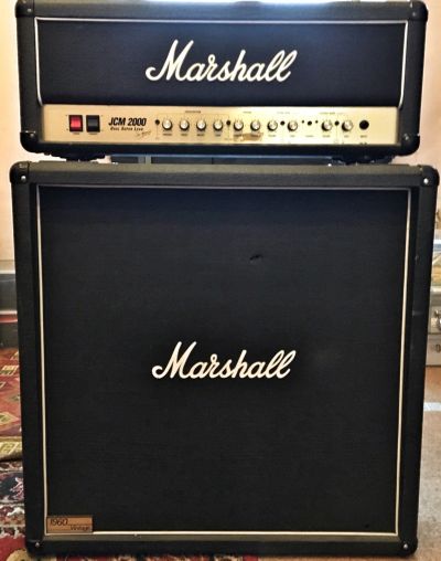 Лот: 12008576. Фото: 1. Marshall JCM2000 DSL100 +1960BV... Гитарные эффекты и комбоусилители