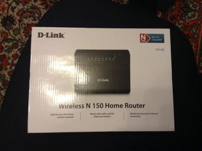 Лот: 4849614. Фото: 1. Роутер D-link DIR 300. WiFi, Bluetooth адаптеры