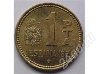 Лот: 203008. Фото: 1. Испания. 1 песета 1980. Для фанатов... Европа