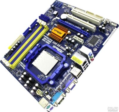 Лот: 13070370. Фото: 1. ASRock N68C-GS ucc (AM3, GeForce... Материнские платы