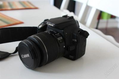 Лот: 2757083. Фото: 1. Canon 350D Kit 18-55. Цифровые зеркальные