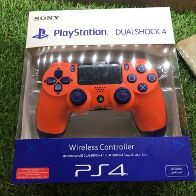 Лот: 13705062. Фото: 1. Sony PlayStation Dualshock 4 Orange... Рули, джойстики