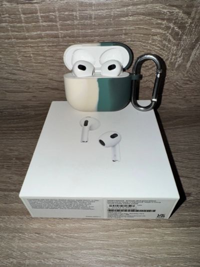 Лот: 24850278. Фото: 1. Наушники Air pods 3. Другое (смартфоны, связь, навигация)