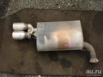 Лот: 12822851. Фото: 1. Глушитель Toyota Aristo JZS160... Двигатель и элементы двигателя