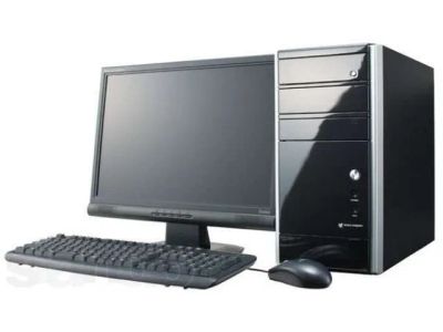 Лот: 6491805. Фото: 1. Компьютер игровой + ЖК Монитор... Компьютеры в сборе