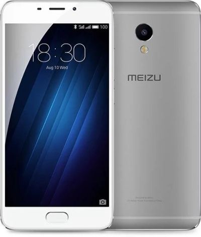 Лот: 8811425. Фото: 1. Meizu M3E 3GB+32GB Silver, Год... Смартфоны