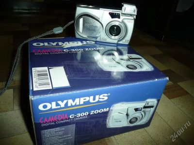 Лот: 1331906. Фото: 1. Olympus C-300 как новый весь комплект. Цифровые компактные