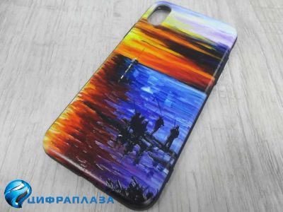 Лот: 14625165. Фото: 1. Чехол силикон пластик iPhone X... Чехлы, бамперы