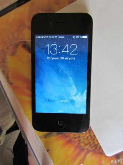 Лот: 7853756. Фото: 1. Iphone 4 8gb Black продажа ! обмен... Смартфоны