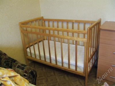 Лот: 439880. Фото: 1. Детская кроватка. Другое (дети растут)