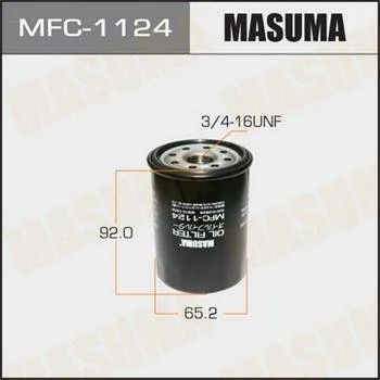 Лот: 11287055. Фото: 1. Фильтр масляный Masuma (vic C-113... Расходные материалы