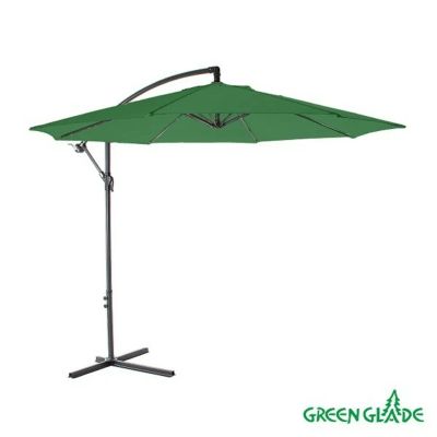 Лот: 21507395. Фото: 1. Зонт садовый Green Glade зеленый... Туристическая, походная мебель