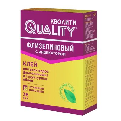 Лот: 24414531. Фото: 1. Клей для флизелиновых обоев, Quality... Клеи, герметики, пена монтажная, клейкие ленты