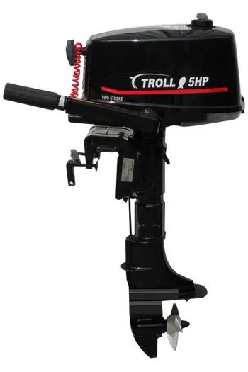 Лот: 25362207. Фото: 1. 2х-тактный лодочный мотор TROLL... Лодочные моторы