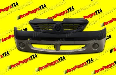 Лот: 18637113. Фото: 1. Бампер Renault Logan, Рено Логан... Кузов