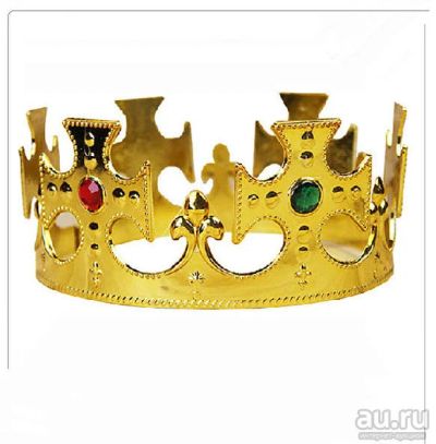 Лот: 8659651. Фото: 1. Корона для Короля или Королевы. Карнавальные маски, шляпы, аксессуары
