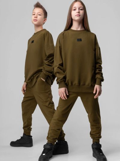 Лот: 22440989. Фото: 1. Костюм спортивный bodo, Зеленый. Спортивные костюмы