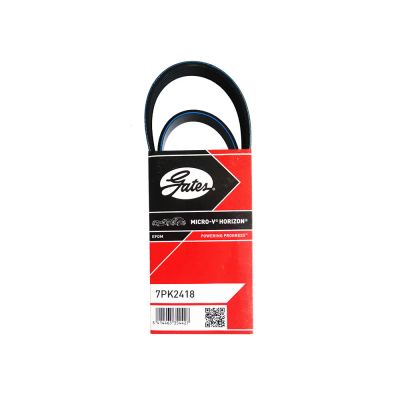 Лот: 8104927. Фото: 1. Приводной ремень Gates 7PK2418... Двигатель и элементы двигателя
