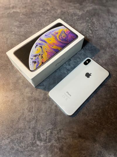 Лот: 19541506. Фото: 1. iPhone XS Max 64Gb Silver. Ростест... Смартфоны