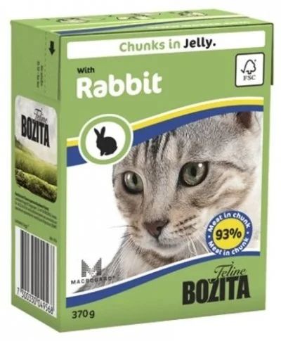 Лот: 14610257. Фото: 1. Bozita (Бозита) Кролик 370г корм... Корма