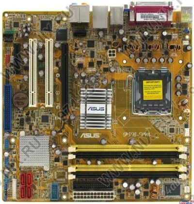 Лот: 1437565. Фото: 1. Материнская плата Asus P5B-VM... Материнские платы