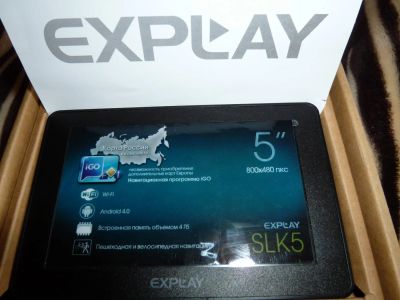 Лот: 3963726. Фото: 1. Абсолютно НОВЫЙ Планшет-GPS Навигатор... GPS-навигаторы