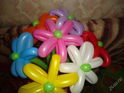Лот: 1648071. Фото: 1. букет из воздушных шаров!. Воздушные шары