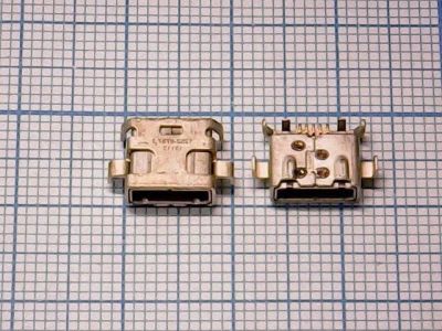 Лот: 12287312. Фото: 1. Системный разъём №123 micro-USB... Разъёмы