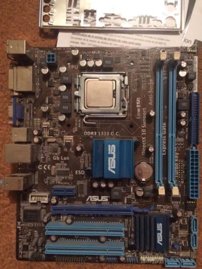 Лот: 8566141. Фото: 1. Материнская плата Asus p5g41t-m... Материнские платы