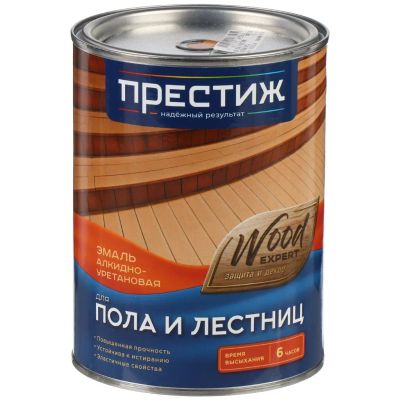 Лот: 24096822. Фото: 1. Эмаль Престиж, для пола и лестниц... Краски, лаки, растворитель