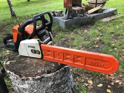 Лот: 16425165. Фото: 1. Бензопила Stihl MS180, оригинал. Бензо-, мотоинструмент