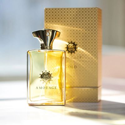 Лот: 15792062. Фото: 1. Gold pour Homme от Amouage 100мл... Мужская парфюмерия