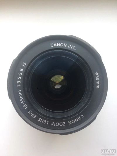 Лот: 9982789. Фото: 1. Объектив Canon EF-S 18-55mm f... Объективы