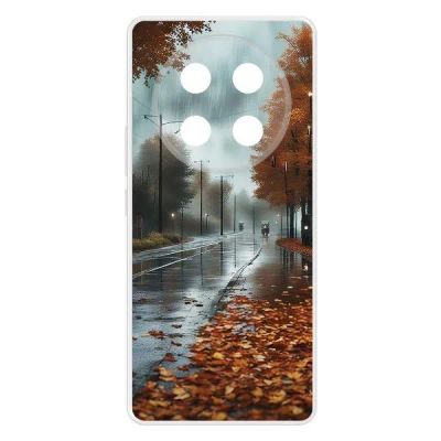 Лот: 25086414. Фото: 1. Чехол Krutoff Clear Case "Осенний... Чехлы, бамперы
