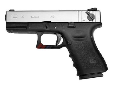 Лот: 10835182. Фото: 1. Пистолет (WE) GLOCK 23 Gen.4... Пейнтбол, страйкбол