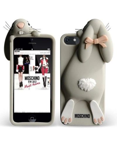 Лот: 4599449. Фото: 1. Накладка Moschino "Зайка" для... Чехлы, бамперы