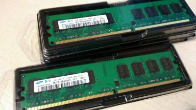 Лот: 8544769. Фото: 1. Комплект памяти Samsung ddr2 8GB... Оперативная память