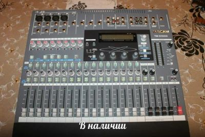 Лот: 7398879. Фото: 1. Tascam TM-D 1000 цифровой 16ти... Микшеры, предусилители, микрофонные эффекты